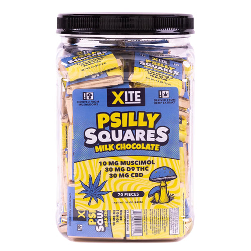 Xite Psilly Squares (70ct Display)