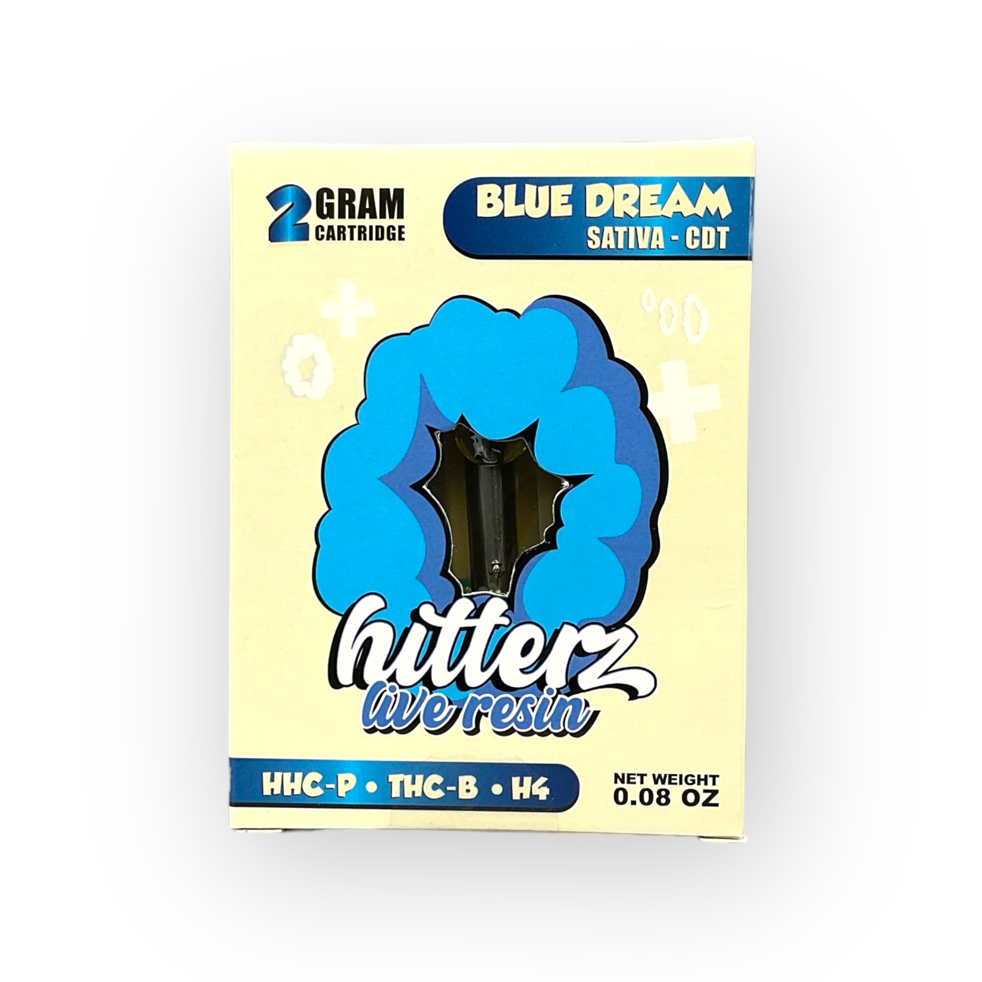 Hitterz Live Resin 2g Cartridge - Blue Dream – Plurhemp