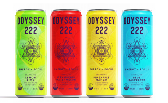 Odyssey 222 Energy + Mushroom Elixirs (12pk)