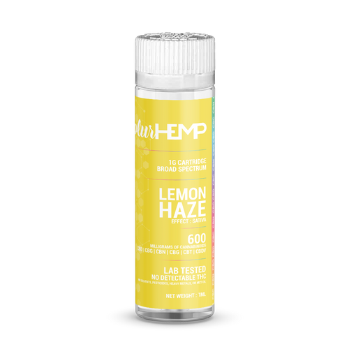 plurHEMP Lemon Haze Cartridge 600MG