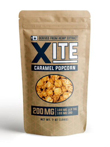 Xite D9 Caramel Popcorn 200mg Bag