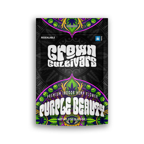 Crown Cultivars 3.5g CBD Flower - Purple Beauty